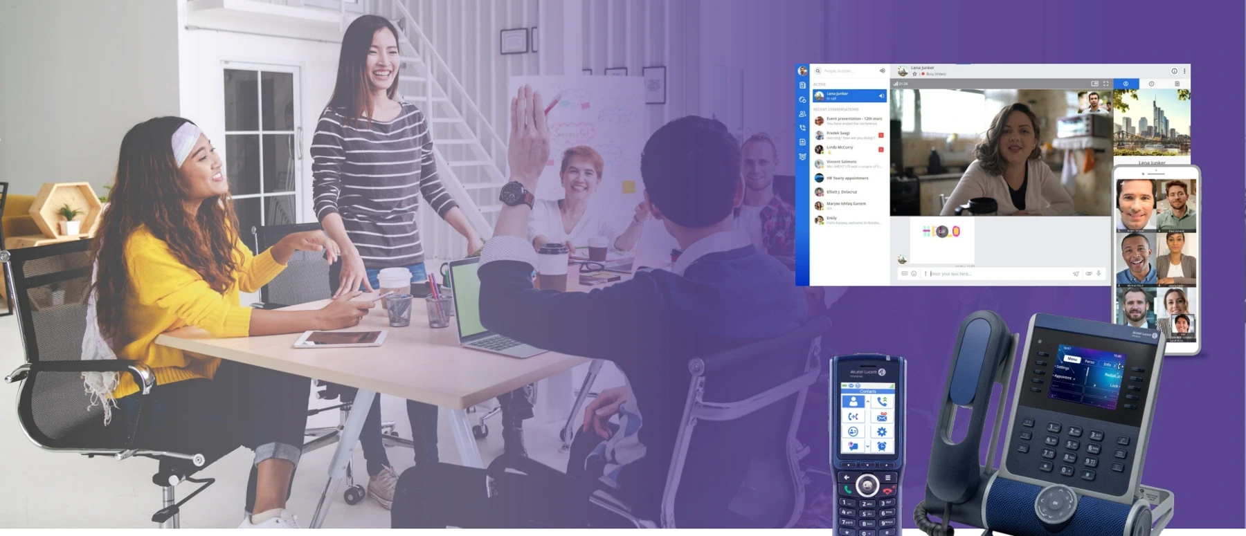 Visuel de la présentation OXO Connect, diapositive 1.